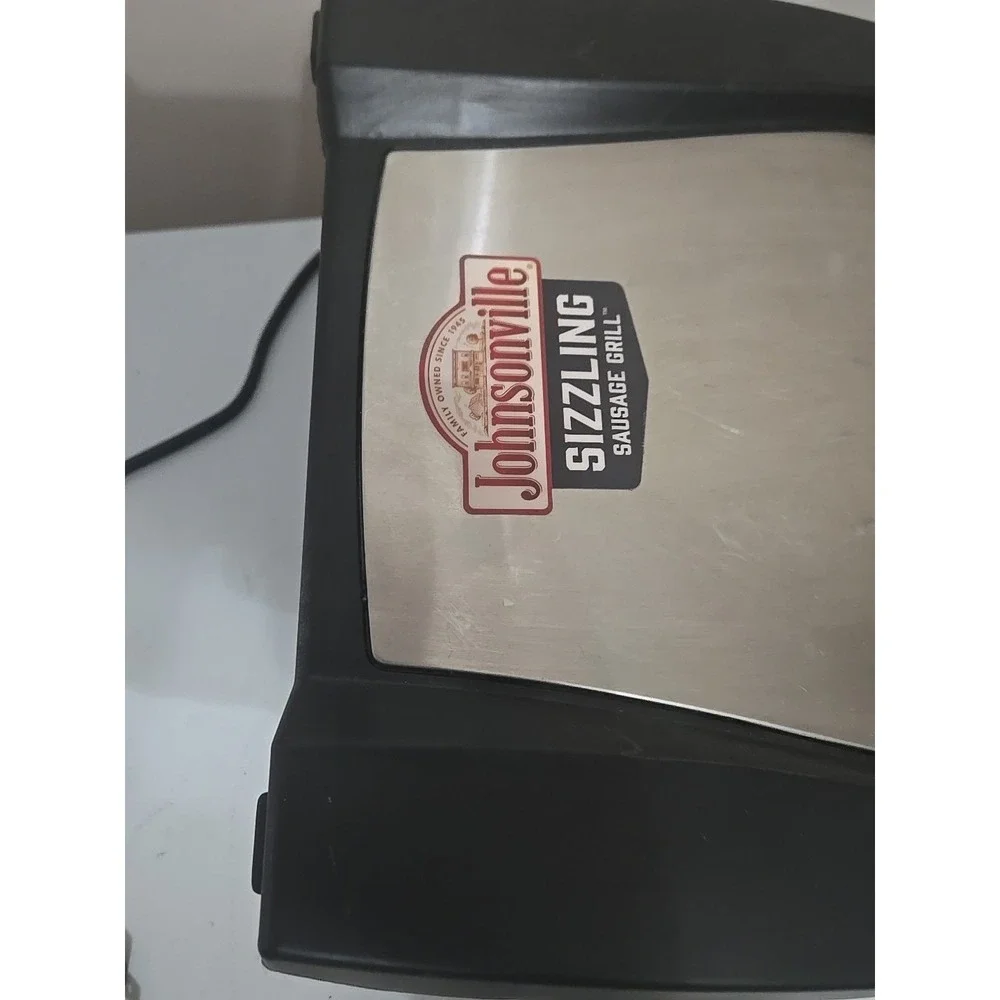 Johnsonville Sizzling Sausage Indoor Electric Grill BTG-0498 Tested Works - Picture 15 of 16